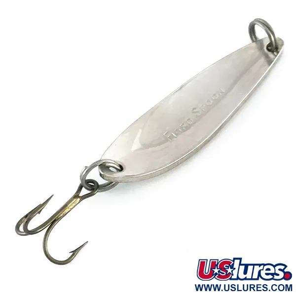 Acme Fiord Spoon, нікель/зелений, 7 г, блесна коливалка (колебалка) #8044