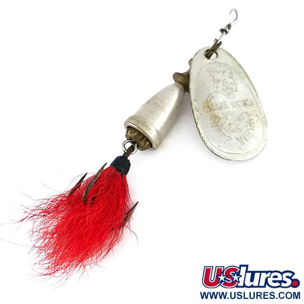 Blue Fox Super Vibrax 2 Foxtail, срібло, 6 г, блешня оберталка (вертушка) #8046