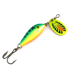 Blue Fox Vibrax Minnow Spin 1 UV (світиться в ультрафіолеті)