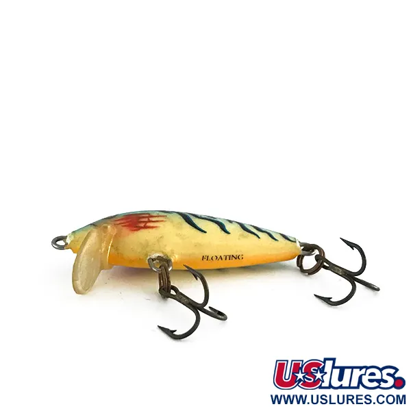 Rapala Original Floater F4, Fire Tiger, 2 г, воблер #8073