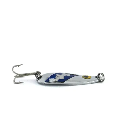 Moriyama, нікель/синій, 7 г, блесна коливалка (колебалка) #8088