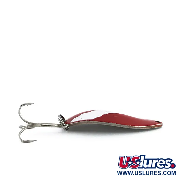 Seneca Little Cleo (Hula Girl), червоний/білий/нікель, 18 г, блесна коливалка (колебалка) #8089