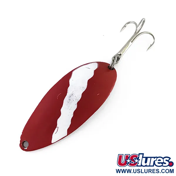 Seneca Little Cleo (Hula Girl), червоний/білий/нікель, 18 г, блесна коливалка (колебалка) #8089