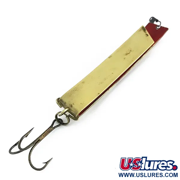 Luhr Jensen Super-Duper 516, латунь/червоний, 18 г, блесна коливалка (колебалка) #8096