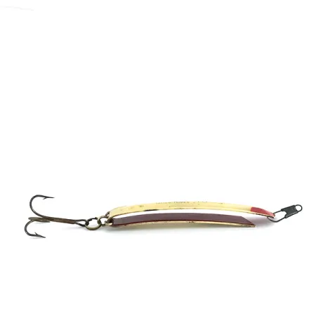 Luhr Jensen Super-Duper 516, латунь/червоний, 18 г, блесна коливалка (колебалка) #8096