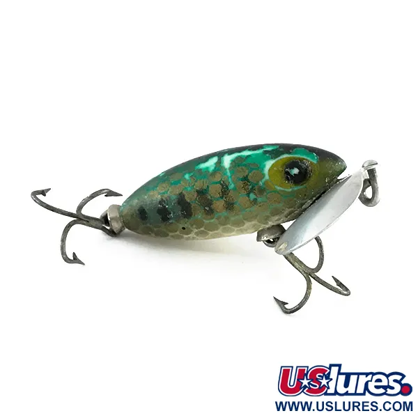  Fred Arbogast Jitterbug v, зелений, 7 г, воблер #8102