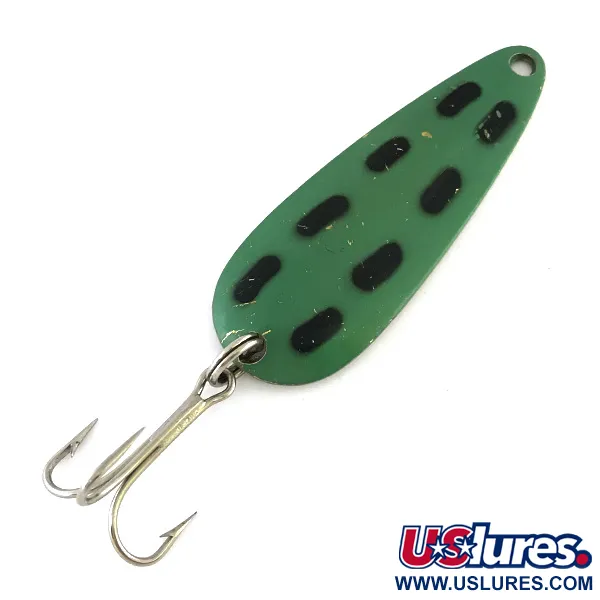  Len Thompson #2, зелений/латунь, 28 г, блесна коливалка (колебалка) #8107