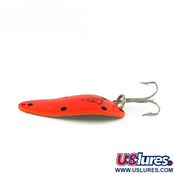 Eppinger Dardevle Devle-Dog 5300 UV (світиться в ультрафіолеті), червоний/чорний/нікель, 10 г, блесна коливалка (колебалка) #8149