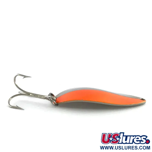 Seneca Little Cleo (Hula Girl), нікель/помаранчевий, 14 г, блесна коливалка (колебалка) #8157