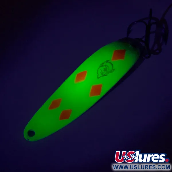 Eppinger Dardevle Cop-E-Cat 7400 UV (світиться в ультрафіолеті), жовтий/червоний/нікель, 14 г, блесна коливалка (колебалка) #8159