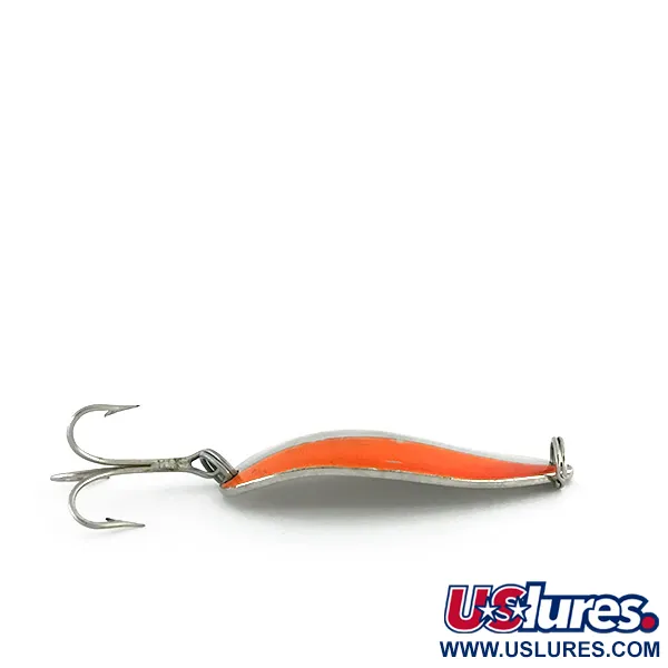 Seneca Little Cleo (Hula Girl), Хром/помаранчевий, 14 г, блесна коливалка (колебалка) #15826