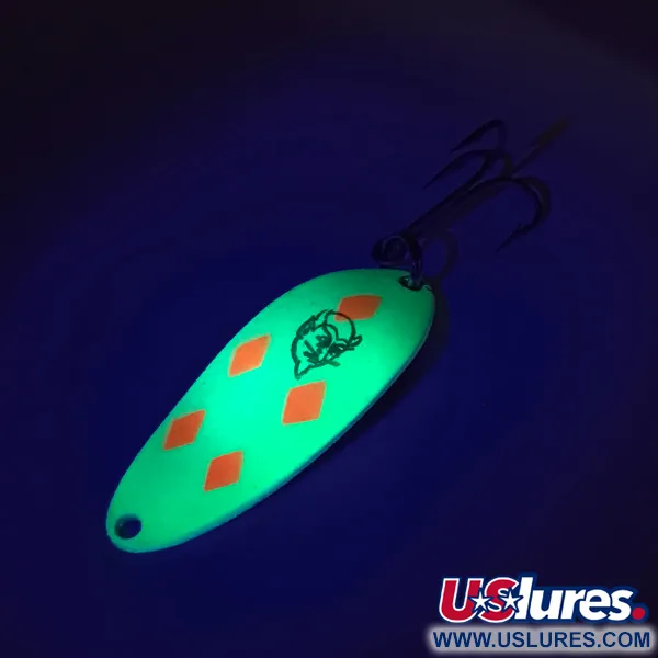 Eppinger Dardevle Devle-Dog 5300 UV (світиться в ультрафіолеті), Five of Diamonds, 10 г, блесна коливалка (колебалка) #8190