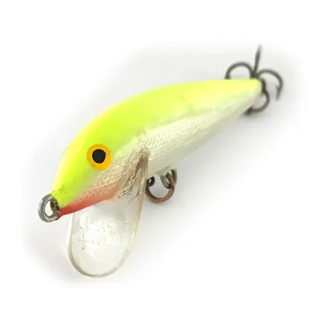 Rapala Countdown UV (світиться в ультрафіолеті), Шартрез, 8 г, воблер #8205
