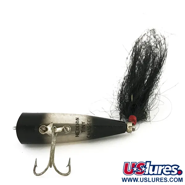  Heddon Tiny Chugger, чорний/райдужний, 8,5 г, воблер #8210