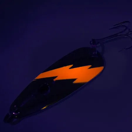 Red Eye Lures Red Eye Evil Eye UV (світиться в ультрафіолеті), нікель/помаранчевий/червоний, 14 г, блесна коливалка (колебалка) #8231