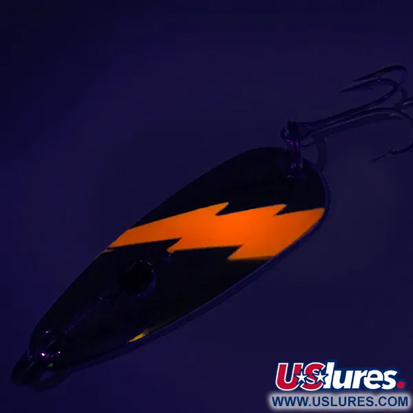 Red Eye Lures Red Eye Evil Eye UV (світиться в ультрафіолеті), нікель/помаранчевий/червоний, 14 г, блесна коливалка (колебалка) #8231
