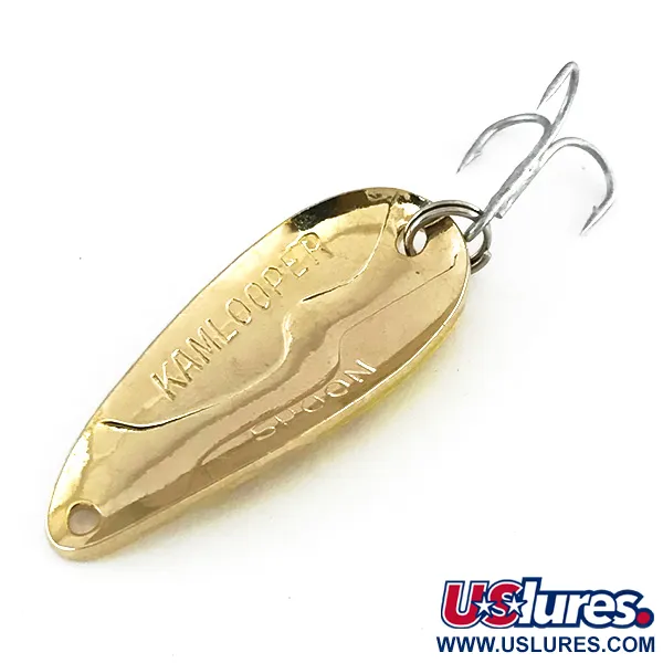 Acme Kamlooper, жовтий/червоний/нікель/золото, 11 г, блесна коливалка (колебалка) #8242