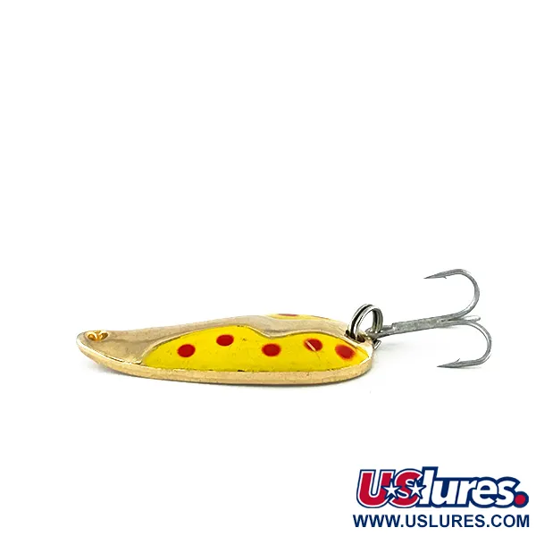 Acme Kamlooper, жовтий/червоний/нікель/золото, 11 г, блесна коливалка (колебалка) #8242