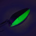  Acme Little Cleo UV (світиться в ультрафіолеті), нікель/зелений, 7 г, блесна коливалка (колебалка) #8243