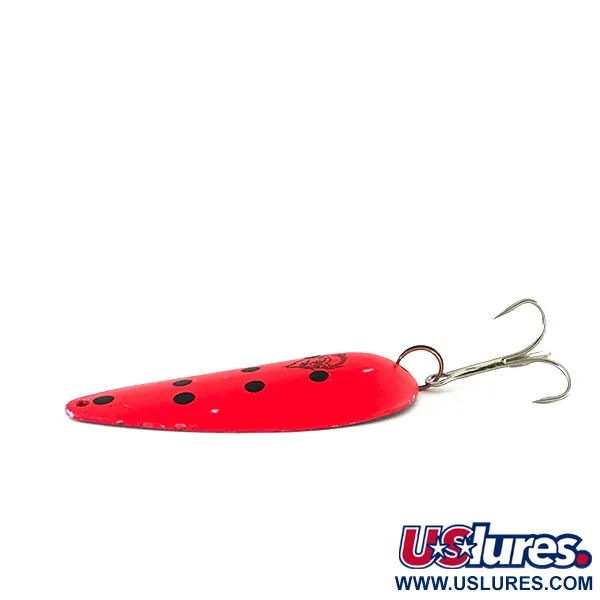 Eppinger Dardevle Dardevlet UV (світиться в ультрафіолеті), малиновий/нікель, 21 г, блесна коливалка (колебалка) #8248