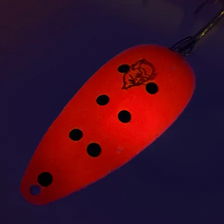 Eppinger Dardevle Dardevlet UV (світиться в ультрафіолеті), малиновий/нікель, 21 г, блесна коливалка (колебалка) #8248