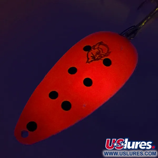 Eppinger Dardevle Dardevlet UV (світиться в ультрафіолеті), малиновий/нікель, 21 г, блесна коливалка (колебалка) #8248