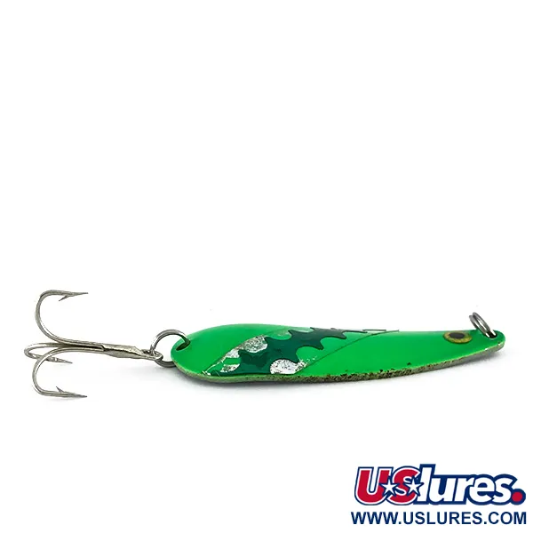  Moriyama, зелений/нікель, 25 г, блесна коливалка (колебалка) #8263