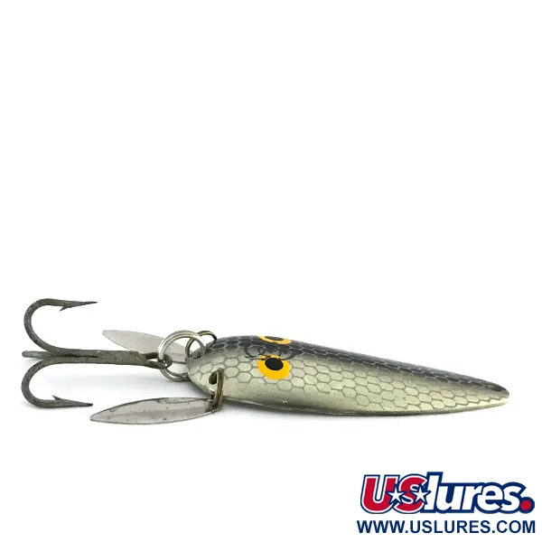 Eppinger Dardevle Dardevlet Klicker, Сіра луска/жовті очі, 21 г, блесна коливалка (колебалка) #8269