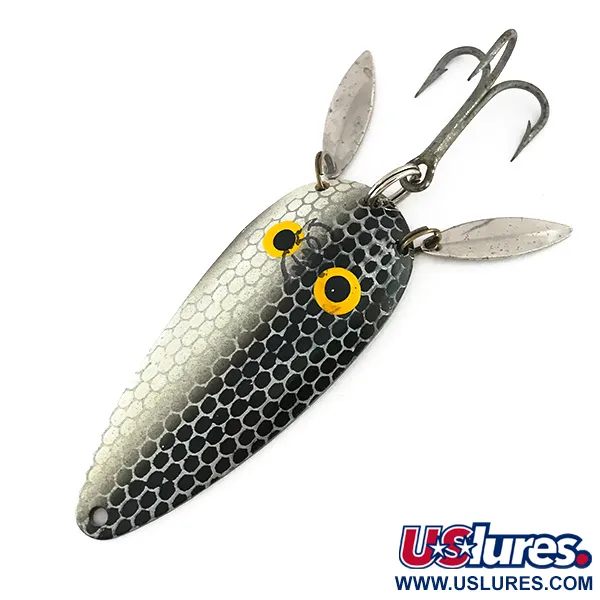 Eppinger Dardevle Dardevlet Klicker, Сіра луска/жовті очі, 21 г, блесна коливалка (колебалка) #8269