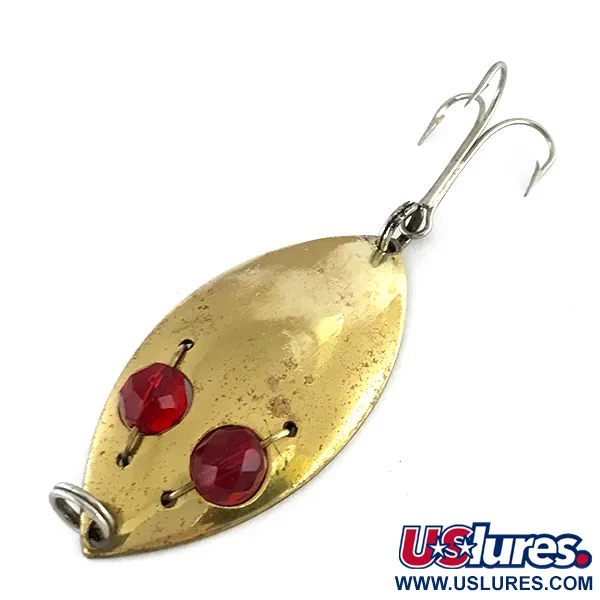 Hofmann’s Lures  Red Eye Junior, латунь/червоний, 11 г, блесна коливалка (колебалка) #8275