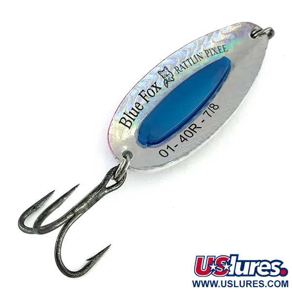  Blue Fox Rattlin Pixee, райдужна форель/синій, 24 г, блесна коливалка (колебалка) #8282