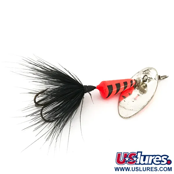 Yakima Bait Vibric Rooster Tail UV (світиться в ультрафіолеті), 7 г, блешня оберталка (вертушка) #8291