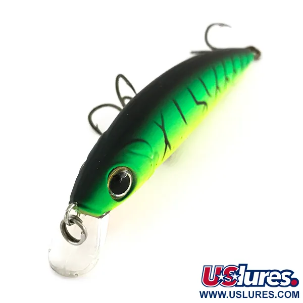  Cotton Cordell 3.5 Minnow RLM510 UV (світиться в ультрафіолеті), Fire Tiger, 7 г, воблер #8298