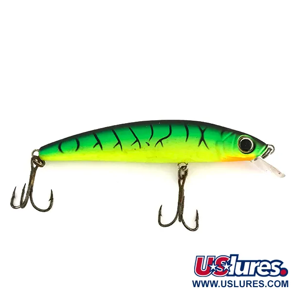  Cotton Cordell 3.5 Minnow RLM510 UV (світиться в ультрафіолеті), Fire Tiger, 7 г, воблер #8298