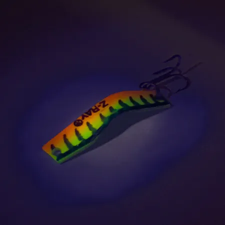 Z-RAY Lures Z-Ray Model 115 UV (світиться в ультрафіолеті), Fir Tiger, 4 г, блесна коливалка (колебалка) #8303