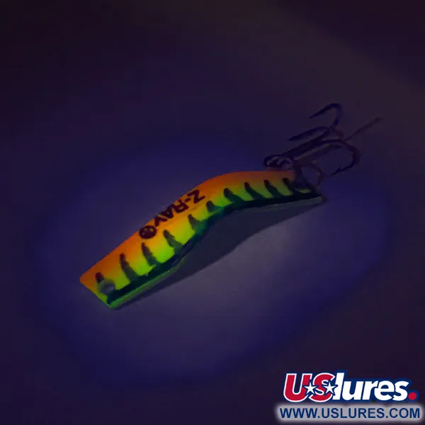 Z-RAY Lures Z-Ray Model 115 UV (світиться в ультрафіолеті), Fir Tiger, 4 г, блесна коливалка (колебалка) #8303