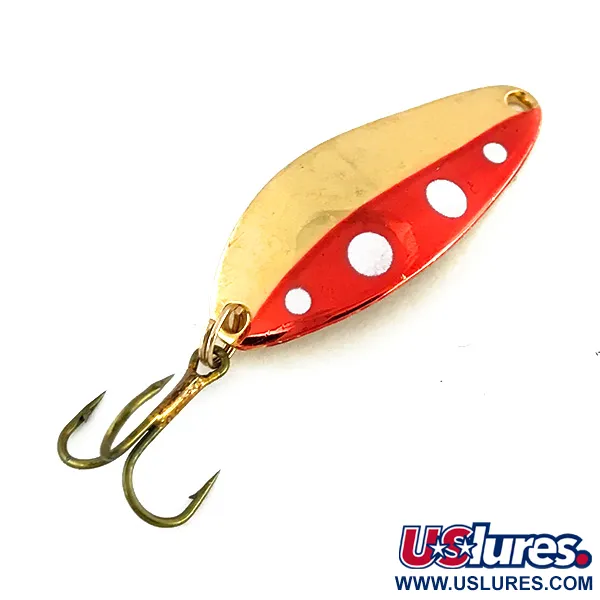 Seneca Little Cleo, золото/червоний/білий, 7 г, блесна коливалка (колебалка) #8314