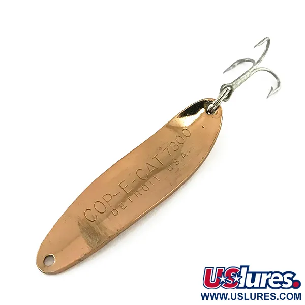 Eppinger Dardevle Cop-E-Cat 7300, Карбована мідь, 10 г, блесна коливалка (колебалка) #8328