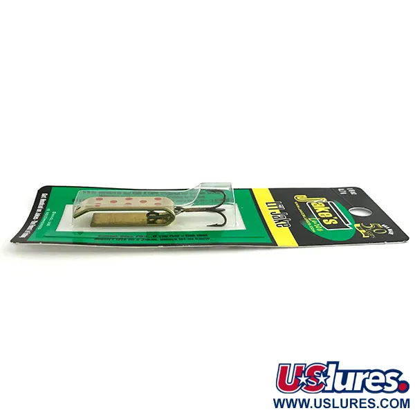  Jake's Lures Lil Jake, золото/червоний, 4,7 г, блесна коливалка (колебалка) #8336