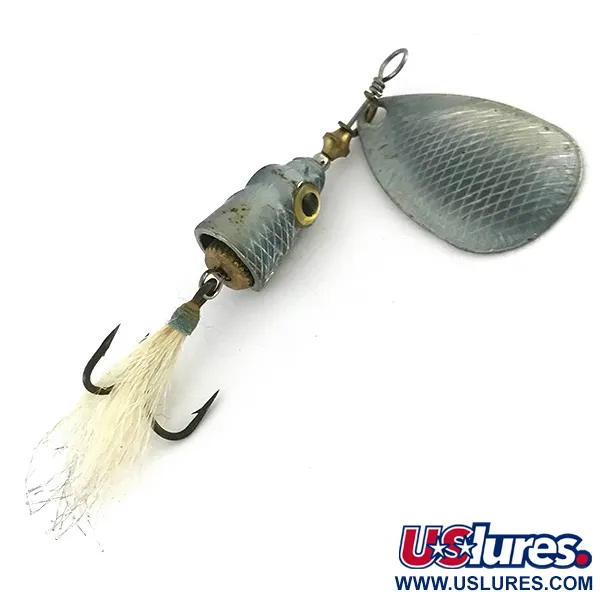 Blue Fox Vibrax Shallow, нікель/голубое радужное срібло, 8 г, блешня оберталка (вертушка) #8345