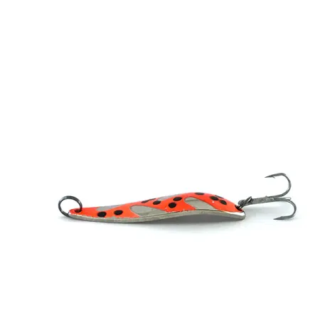 Acme Fiord Spoon, нікель/червоний/чорний, 11 г, блесна коливалка (колебалка) #8363