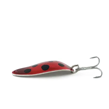 Seneca Little Cleo (Hula Girl), червоний/чорний/нікель, 10 г, блесна коливалка (колебалка) #8364