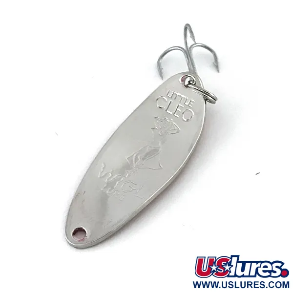 Seneca Little Cleo (Hula Girl), червоний/чорний/нікель, 10 г, блесна коливалка (колебалка) #8364