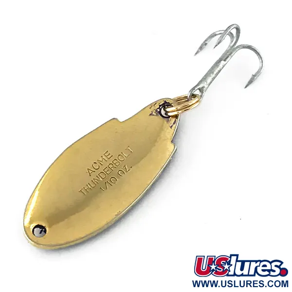  Acme Thunderbolt, нікель/синій, 3,5 г, блесна коливалка (колебалка) #8365