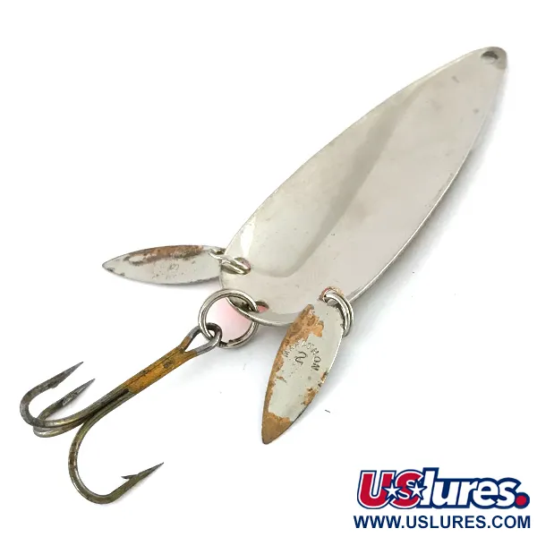 Marathon Bait Company Marathon з пелюстками, нікель/помаранчевий, 17 г, блесна коливалка (колебалка) #8366