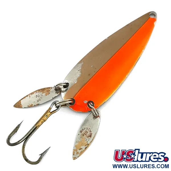 Marathon Bait Company Marathon з пелюстками, нікель/помаранчевий, 17 г, блесна коливалка (колебалка) #8366