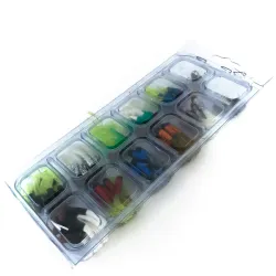 Комплект Creme Maxi Tail 100 шт. та 19 джиг-головок