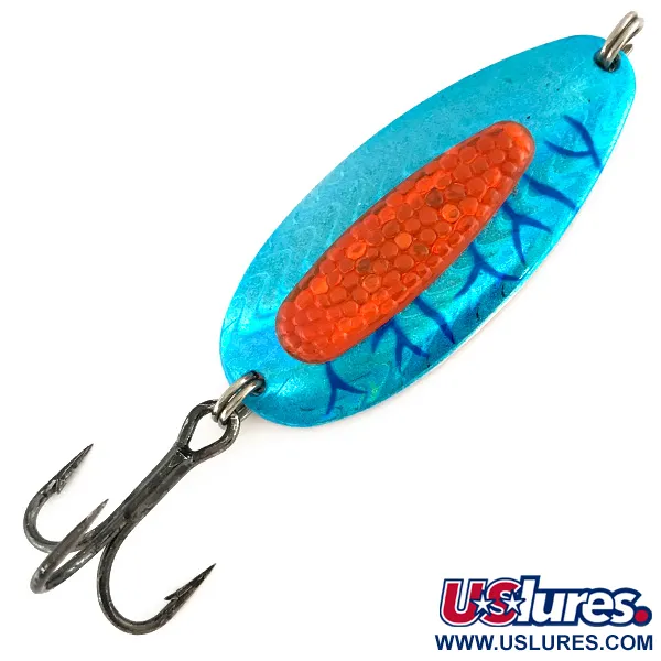  Blue Fox Rattlin Pixee UV (світиться в ультрафіолеті), синій/червоний, 24 г, блесна коливалка (колебалка) #8373