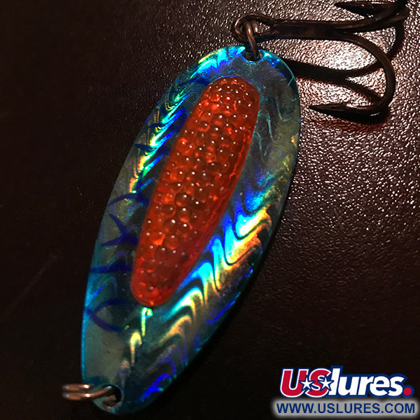  Blue Fox Rattlin Pixee UV (світиться в ультрафіолеті), синій/червоний, 24 г, блесна коливалка (колебалка) #8373