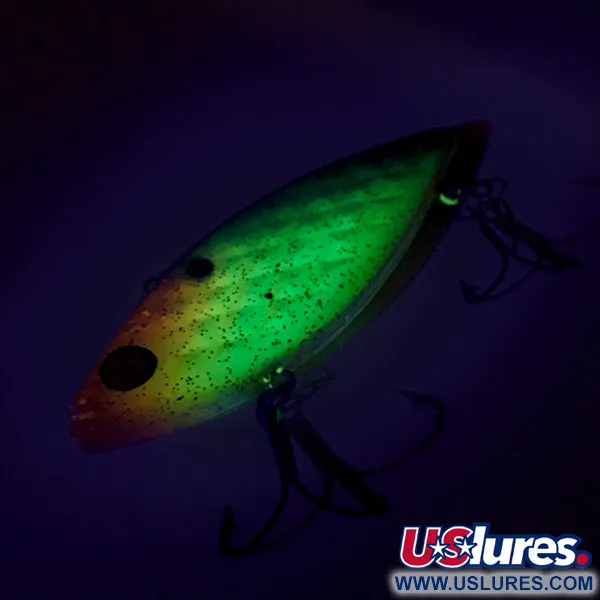  Strike King Diamond Shad, жовтий/зелений/червоний, 14 г, воблер #8379